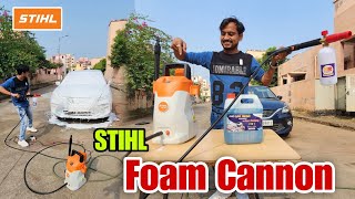 Professional Foam Cannon For STIHL Pressure Washer Machine  Best Foaming Review  Nitto Rai [upl. by Lu]