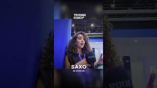 Saxo Bank interview at the Dubai Forex Expo [upl. by Hayilaa]