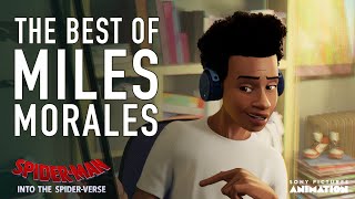 The Best of Miles Morales Compilation  SPIDERVERSE [upl. by Lativa]