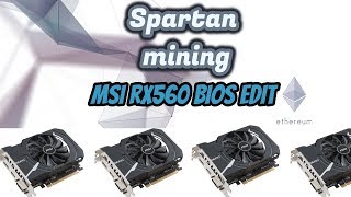 RX 560 BIOS mod [upl. by Lahcear]