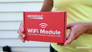 Generac Home Standby Generator Wifi Module With Diane [upl. by Neenwahs]