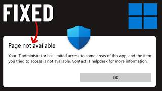 FIXED Your IT Administrator Has Limited Access Error on Windows 1011 [upl. by Euphemia60]