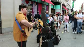 Roe Byrne Live Cover of Little Talks by Of Monsters and Men live From Grafton Street Dublin Ireland [upl. by Bittencourt587]