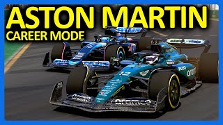 F1 24 Career Mode  Stealing Strolls Seat F1 24 Part 2 [upl. by Aihseyt]