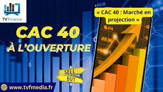 Hervé Dupré  « CAC 40  Marché en projection » [upl. by Whang]