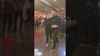 Intermediate Bachata Class Demo  Demetrio amp Nicole  Bachata Dance Academy bachata bachatadance [upl. by Dulce]