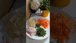 Fried rice recipe friedrice friedricerecipe villagecookingrecipe youtubeshorts viralshorts [upl. by Bogart232]