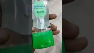 Johnsons Baby Oil Gel with Aloe Vera amp Vitamin E Hypoallergenic Baby Skin skincarecommunity [upl. by Novled68]