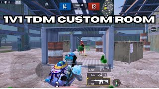 BGMI TDM 1V1 CUSTOM ROOM LIVE [upl. by Nymassej]