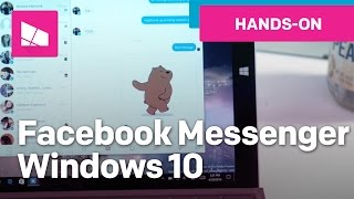 Facebook Messenger on Windows 10 [upl. by Sivla]