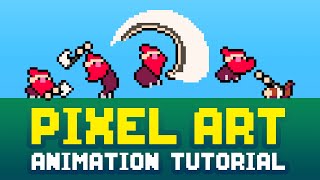 Pixel Art Animation Tutorial  Aseprite [upl. by Bullion534]