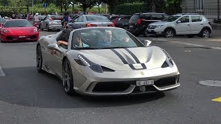 Ferrari 458 Speciale Aperta Acceleration Sound [upl. by Ahsilahk206]