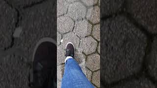 Road Testing Vessis Weekend Sneaker in rain and puddles [upl. by Ladnar90]