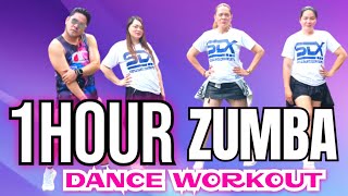 1 HOUR Dance remix  retro nonstop  TikTok nonstop  dance workout  ZUMBA [upl. by Nyrhtakyram]