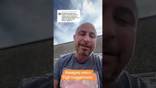 Assegno unico figli maggiorenni assegnounicofigli assegnounico [upl. by Afihtan9]