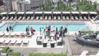 Welcoming Summer Pool Party at Hilton Istanbul Bomonti [upl. by Toiboid690]