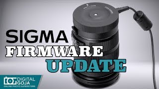 Sigma USB Dock Lens Firmware update  TUTORIAL [upl. by Maggio]