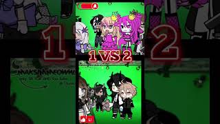 1 OR 2  gachaclub gacha gachalife shorts [upl. by Adnawed]