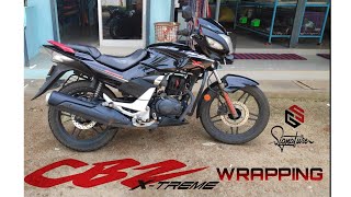 BLACK WRAPPING of CBZ XTREME [upl. by Merv]