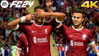 FC 24  Liverpool Fc vs Brest fc  UEFA champions league semi Final  4k gameplay Xbox [upl. by Adrial]