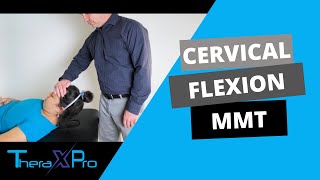 Manual Muscle Test  Cervical Flexion [upl. by Tselec]