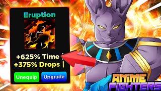 NEW TIMEDROP AURA “Eruption” In Anime Fighters [upl. by Patton]