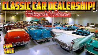 INCREDIBLE CLASSIC CARS FOR SALE Classic Car Dealership Lot Walk AMAZING Rare Cars For Sale [upl. by Gellman]