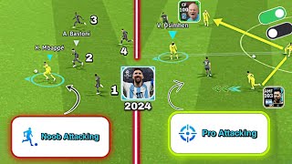 4 NEW ATTACKING TIPS 🌟😱  eFOOTBALL 2024 Mobile [upl. by Urias]