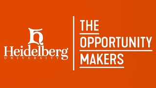 Heidelberg University The Opportunity Makers [upl. by Hekking]