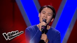 BolorErdeneG  quotBi tuuniig harsnaas hoishquot  Blind Audition  The Voice of Mongolia 2018 [upl. by Zavras]