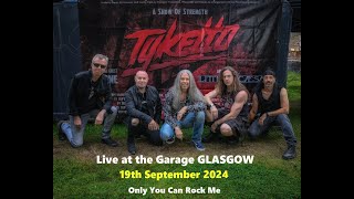 Tyketto Live at the Garage Glasgow 19th September 2024 Only You Can Rock Me [upl. by Anitreb411]