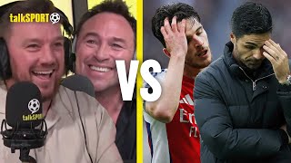 Jason Cundy amp Jamie OHara MOCK ARSENAL For CRUMBLING amp Ask FUMING Fan To SHAME RUBBISH Players 😆 [upl. by Alimhaj]