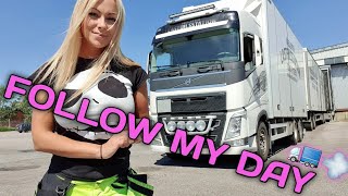 HAPPY TRUCKING p1  Angelica Larsson [upl. by Eitsim]