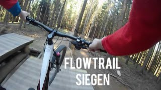 Flowtrail Siegen 2018 Herbst gesamte Strecke  RAW [upl. by Eelirol]