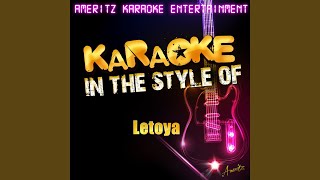 Not Anymore Karaoke Version [upl. by Gladdie]