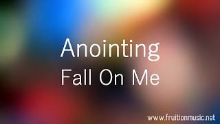 Anointing Fall On Me Medium Key Instrumental with Lyrics [upl. by Ynnek]