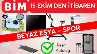 BİM 15 Ekimden İtibaren İndirim Kataloğu  Aktüel Katalog  Market İndirimleri  Sesli Anlatım [upl. by Jeuz]