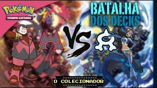 BATALHA DE DECKS  Crise Dupla  Pokémon Trading Card Game [upl. by Sipple136]