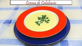 Crema de Calabacín  Receta de Cocina en Familia [upl. by Ocimad922]