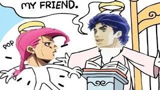 If Doppio Went To Heaven JoJo Comic Dubs [upl. by Harrod790]