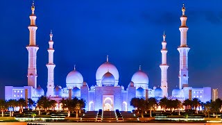 Sheikh Zayed Grand Mosque Abu Dhabi Day amp Night Views Full Tour in 4K Worlds Beautiful Mosque [upl. by Ot338]