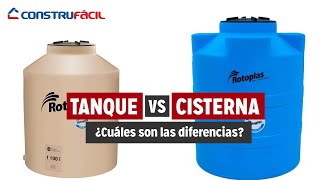 TANQUE vs CISTERNA  ¿Cuáles son las diferencias  Construfácil  Rotoplas  Programa BiTV [upl. by Pallaten]