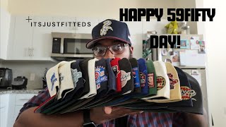 Happy 59Fifty Day  I designed 20 59fifty Hats  Part 1 [upl. by Rriocard]