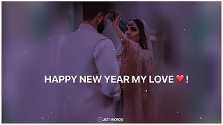 Jese Hi Naya Saal Aaye❤️ New Year 2024 Status 🌹 New Year Love Whatsapp Status 😘 [upl. by Kotto584]