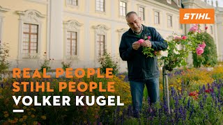 Volker Kugel  Director Blühendes Barock  Real People STIHL People​ [upl. by Iteerp]