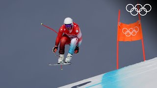 Alpine Skiing Beijing 2022  Mens downhill highlights [upl. by Carlie]