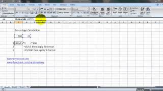 How To Calculate Percentage In Excel [upl. by Torres]