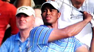 Tiger Woods TPC Sawgrass 17th hole [upl. by Adnamal]