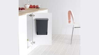 Brabantia Builtin Bin 10 L  Black [upl. by Raul]