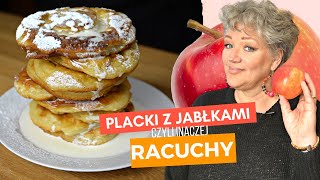 Puszyste RACUCHY Z JABŁKAMI w 10 minut 🍎 [upl. by Aiekan]